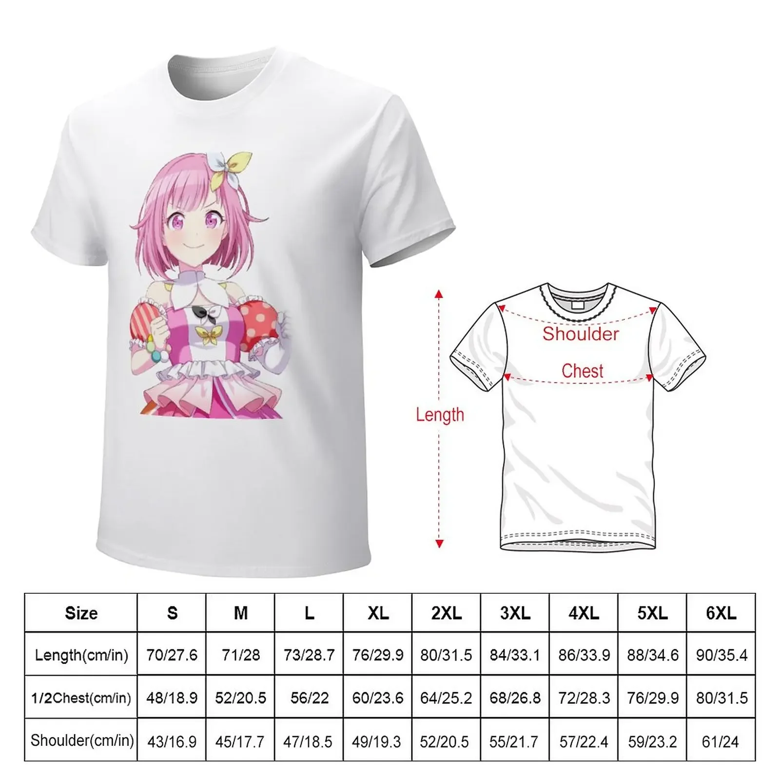 Project Sekai Emu Ootori T-Shirt cute tops for a boy heavyweights customizeds workout shirts for men