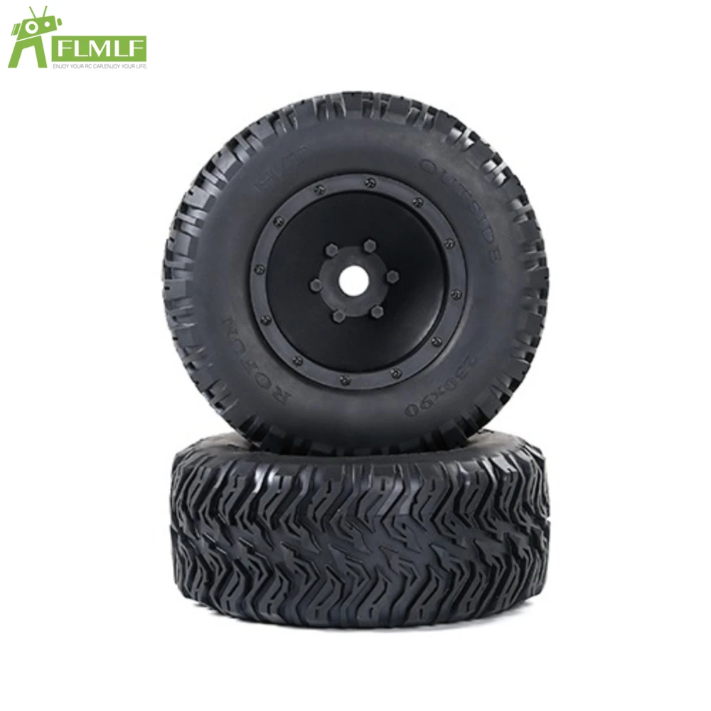 2PC Off-road Tire Assembly 230X90 for 1/5 Losi 5ive-t KM X2 ROFUN ROVAN LT WLT V5 X-LT BAJA 5S DTT QL Truck Parts