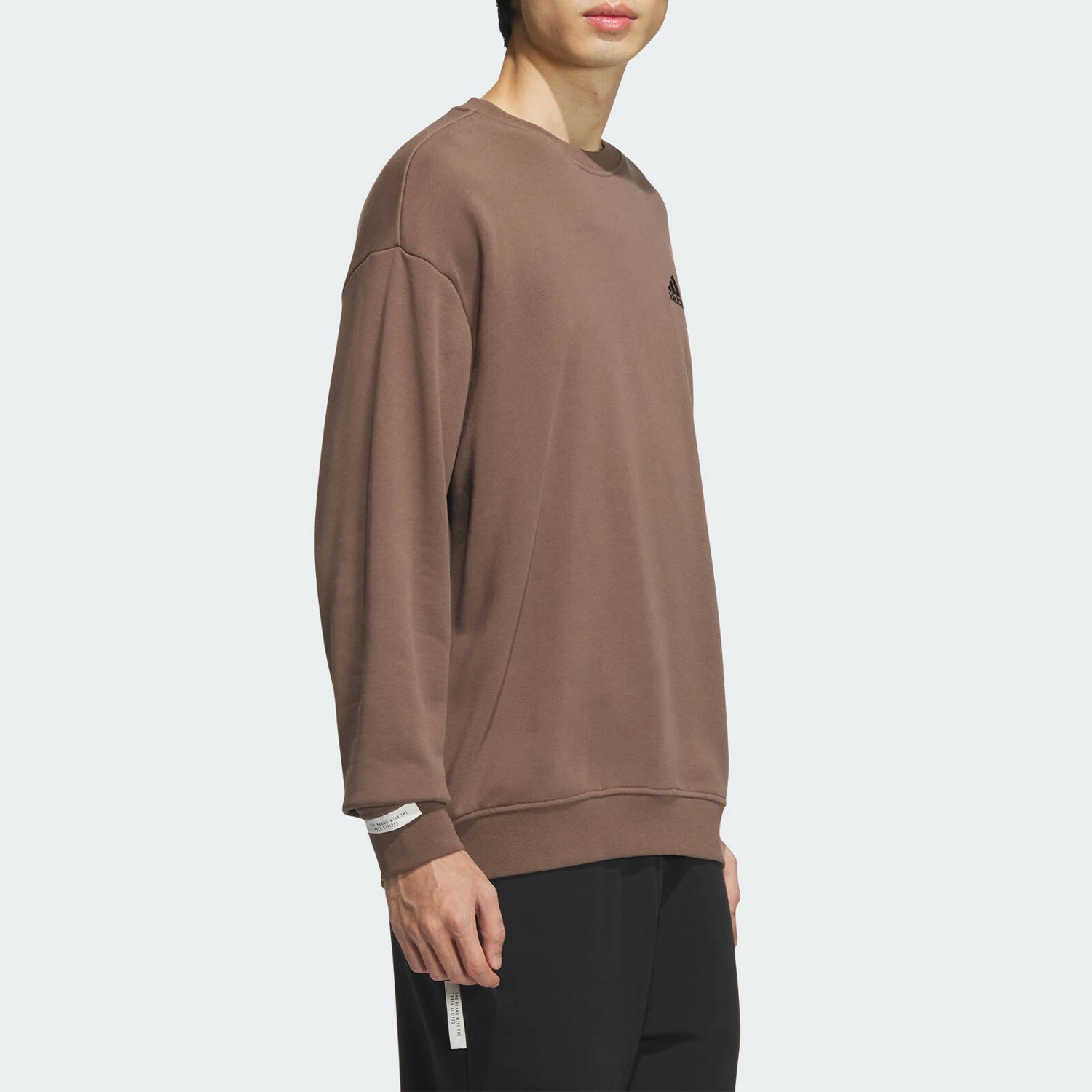 أديداس حقيقية V LABEL FT CREW للجنسين البلوز الرجعية المتضخم JM9108 #2