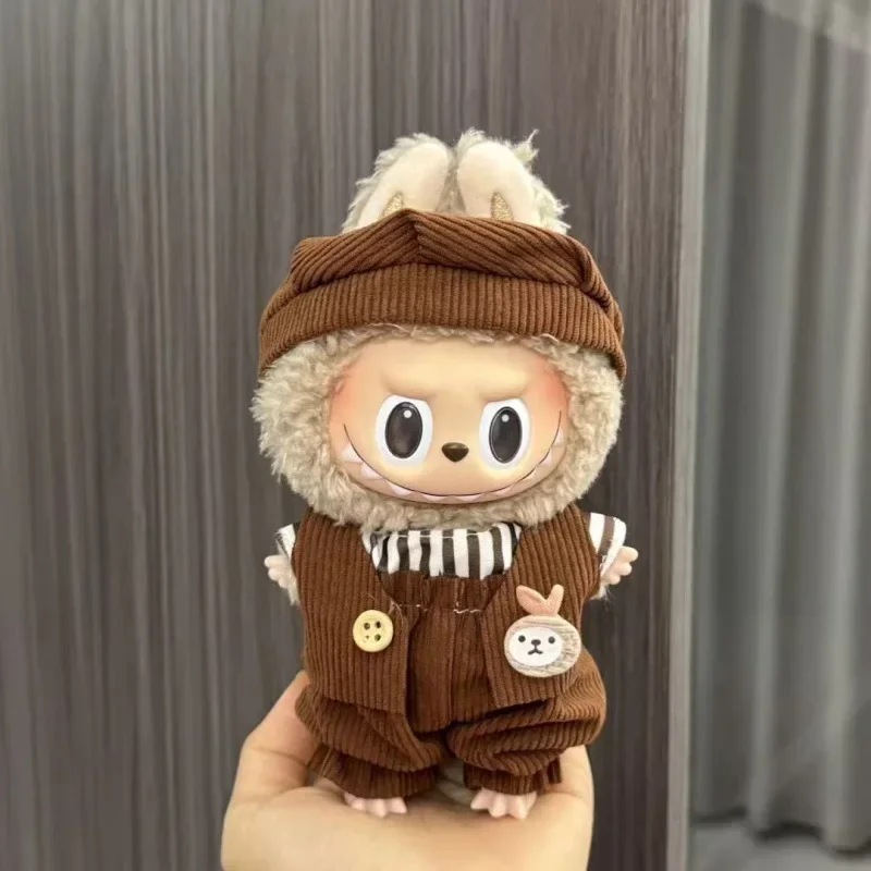 Si applica ai vestiti per bambini Labubu, vinile peluche da 17 cm, Labubu Sit Party, tuta sostitutiva di prima generazione e seconda generazione