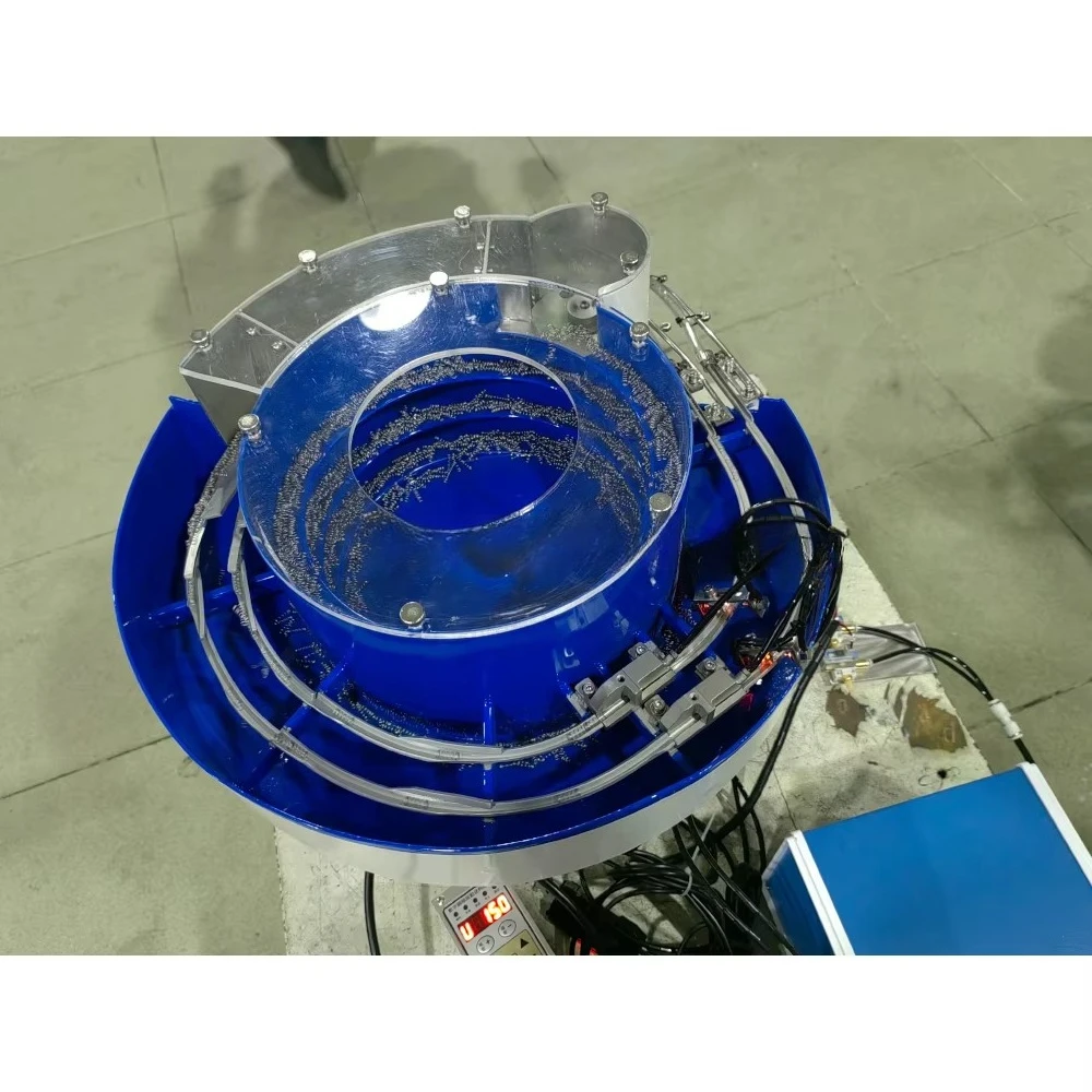 Automatic vibrating bowl feeder, custom vibrating automatic spring feeder with controller