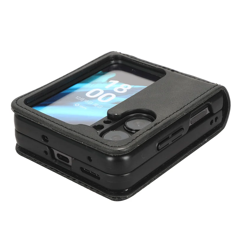 For OPPO Find N2 Flip Luxury retro flip pu leather wallet magnetic adsorption case for oppo find N2 flip phone bags
