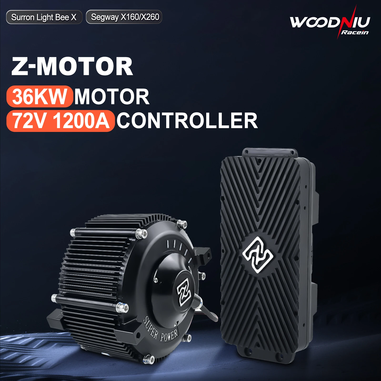 For Surron Light Bee X Segway X160X260 36KW Motor 72V1200A Controller Modified Encoder Sensor Motor Ebike Motorcycle Accessories