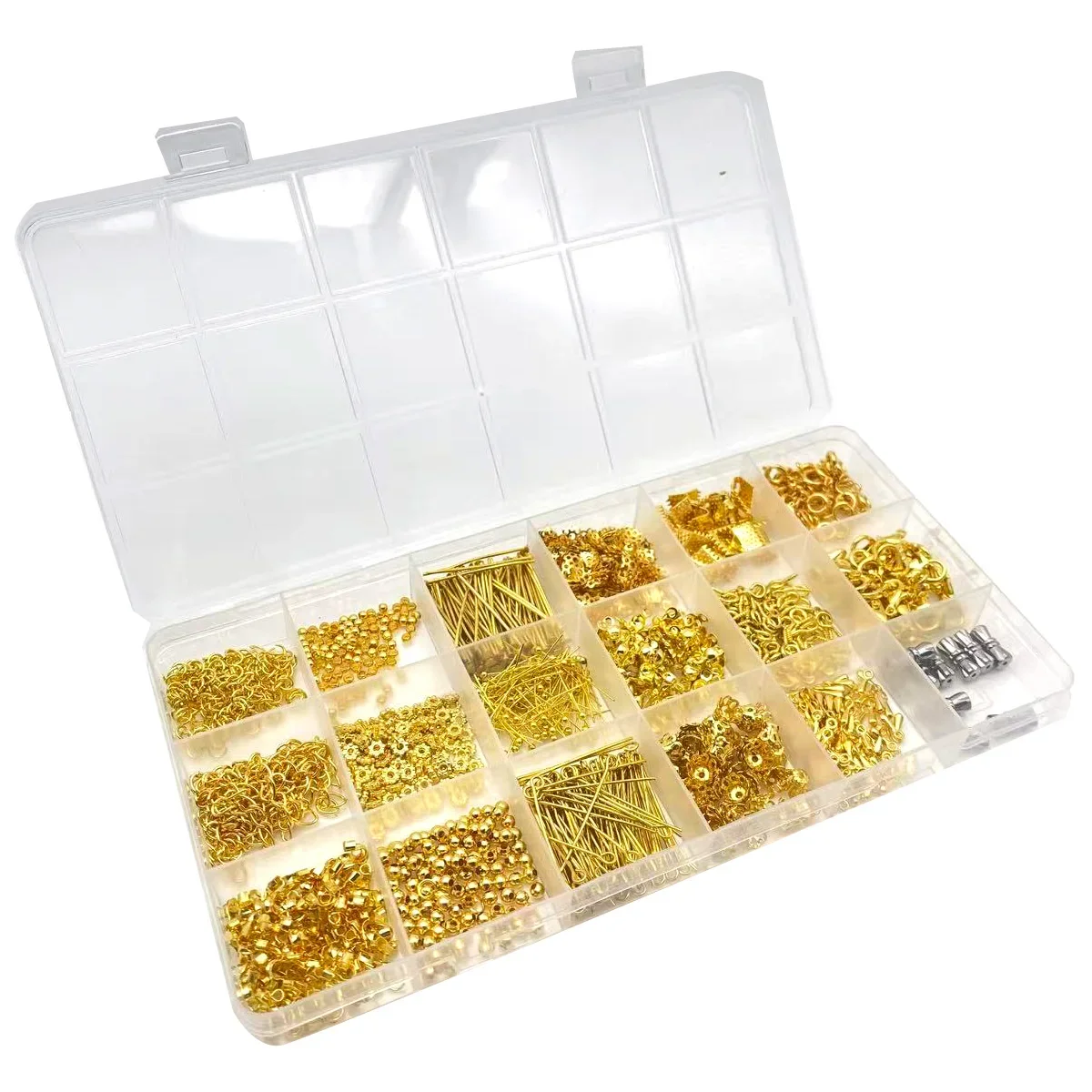 

DIY Jewelry Making Metal Charm Set - Earrings Bracelets Necklaces Bead Accessories Pack for Jewelry Creations