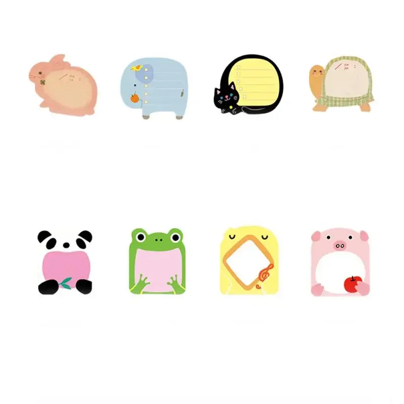 Charming Animal Series Memo Pad Bookmark Point It Sticker Paper Office School Supplies Writing Pad Notebook Notepad