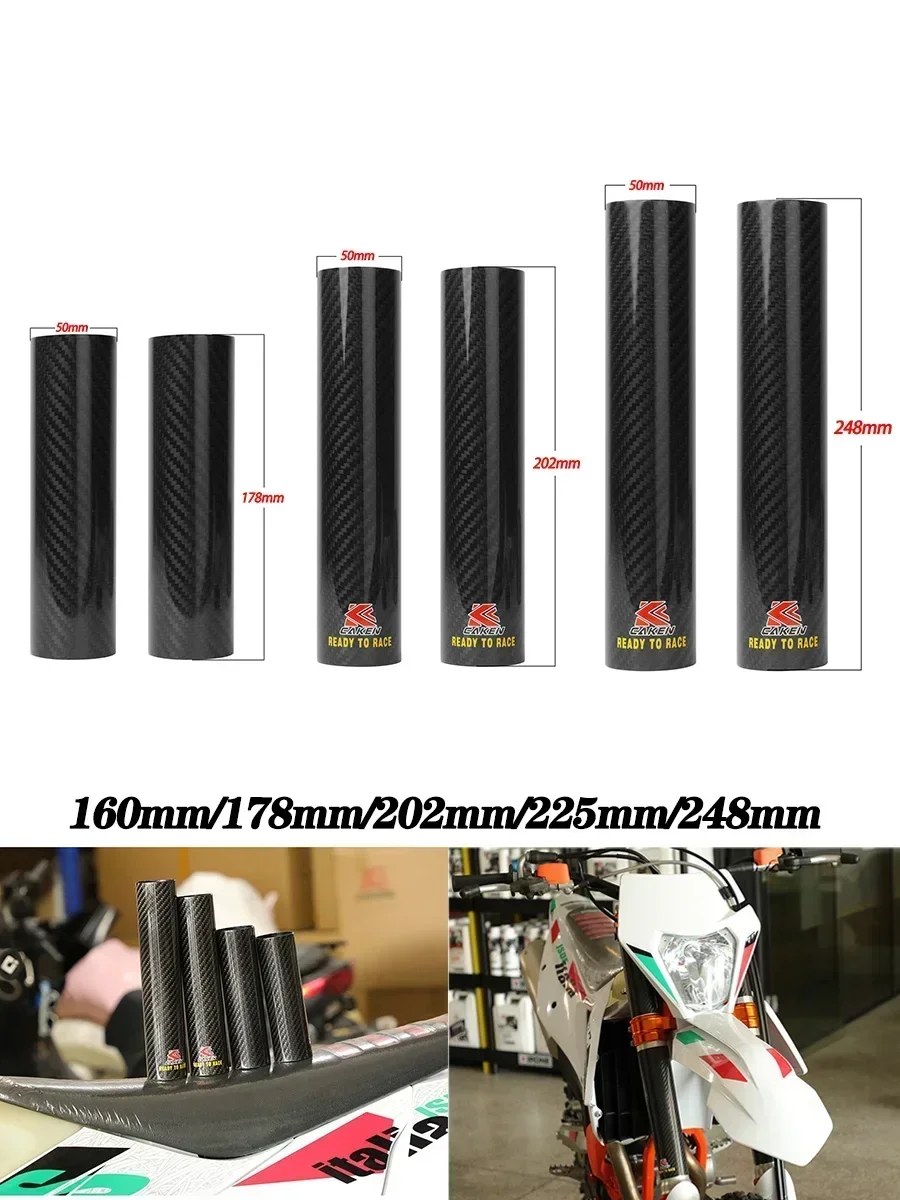 AliExpress PRO AODB Motorcycle Carbon Fiber Adjustable Front Fork Shock Guard Protector For KTM EXC SX SXF XC XCF XCW 125 250 350 450 530 Dirt Bike