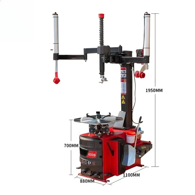 

Vehicle Equipment Tire Changer 220V Power Supply Durable Smooth Running Compact For Rescue Automobile Tyre Daily Maintenance Use