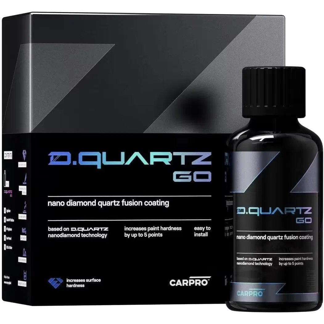 CARPRO DQUARTZ GO Nano Diamond Quartz Fusion Ceramic Coating for Car Care Enhanced Protection Gloss Increase Surface Hardness
