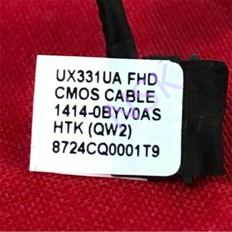 Imagem -05 - Cabo Fhd Cmos Original para Asus 0408100290400 Asus Ux331u Ux331u Ux331ua Ux331un Webcam 1414-0byv0as Teste 100 ok
