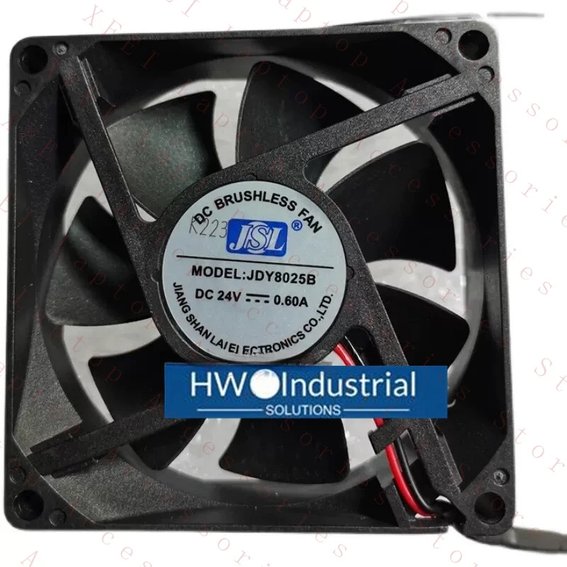 

C FOR JSL 8cm JDY8025B DC24V 0.60A 8025 Inverter Welding Machine Air Flow Cooling Fan