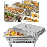 9 Litre Food Warmer Chafing Dish Warmer Warming Container Dish