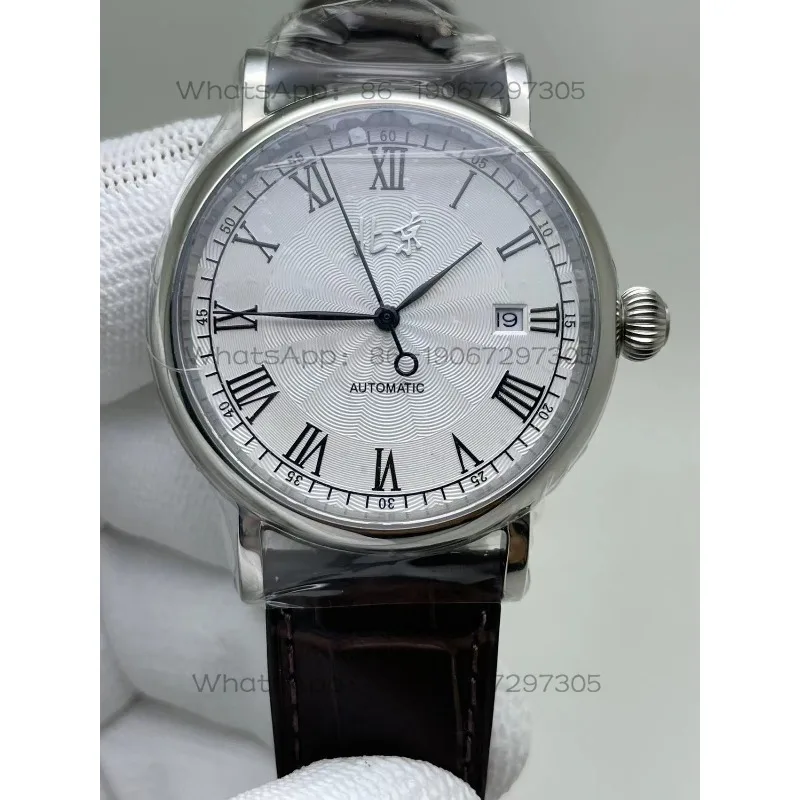 White Disc Watch, Single Calendar Manual Mechanical Watch