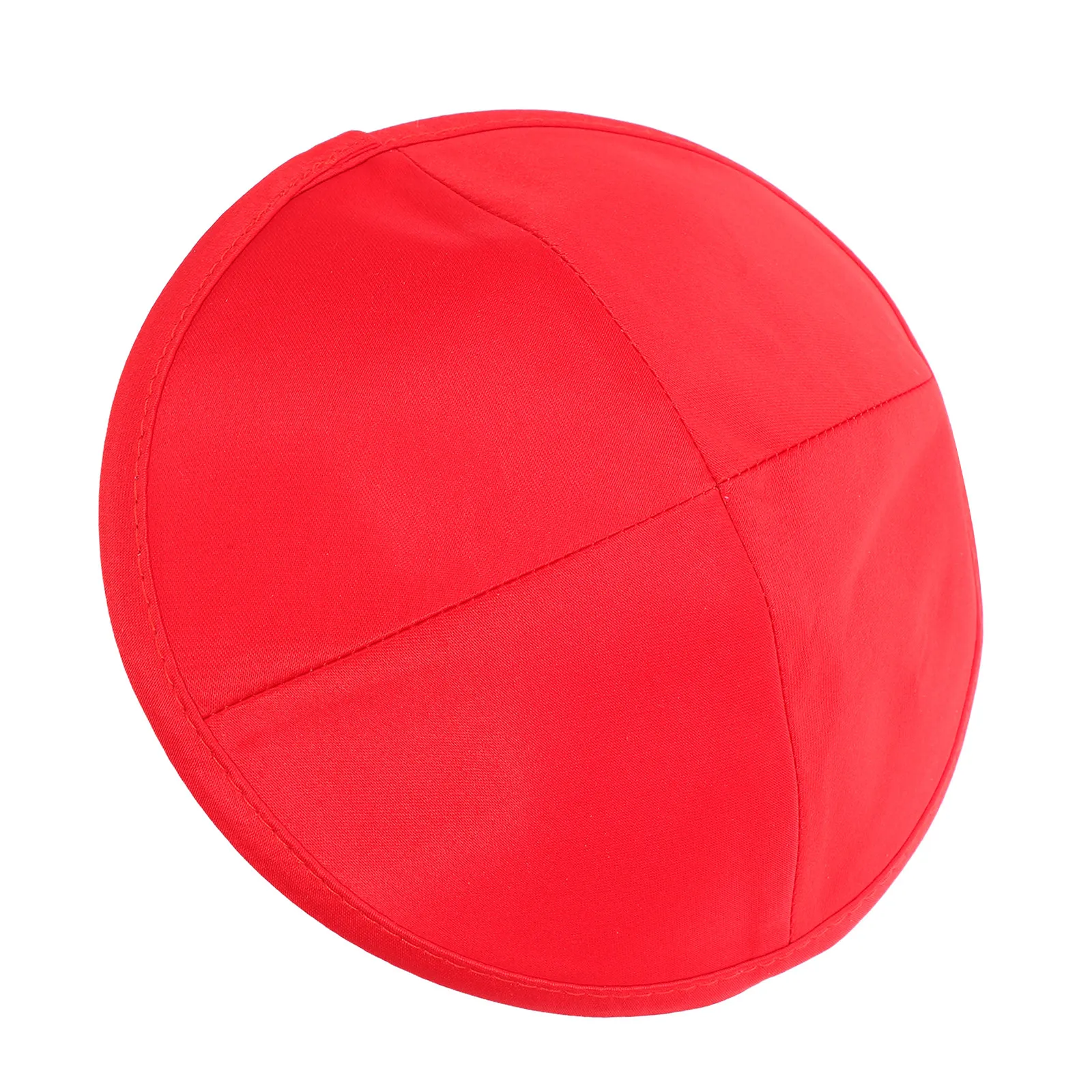 

Men's Red Jewish Worship Cap Handcrafted Star of David Kippah Traditional Skullcap for Prayer Ceremony Judaica Headwear