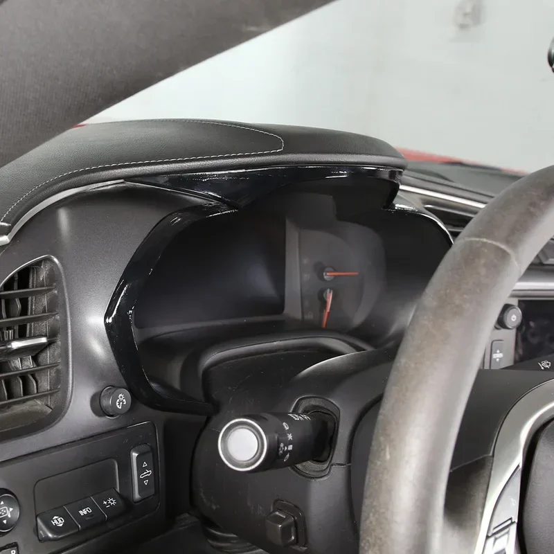 For 2014-2019 Chevrolet Corvette C7 ABS car styling car dashboard trim strip sticker car modification protection accessories 5