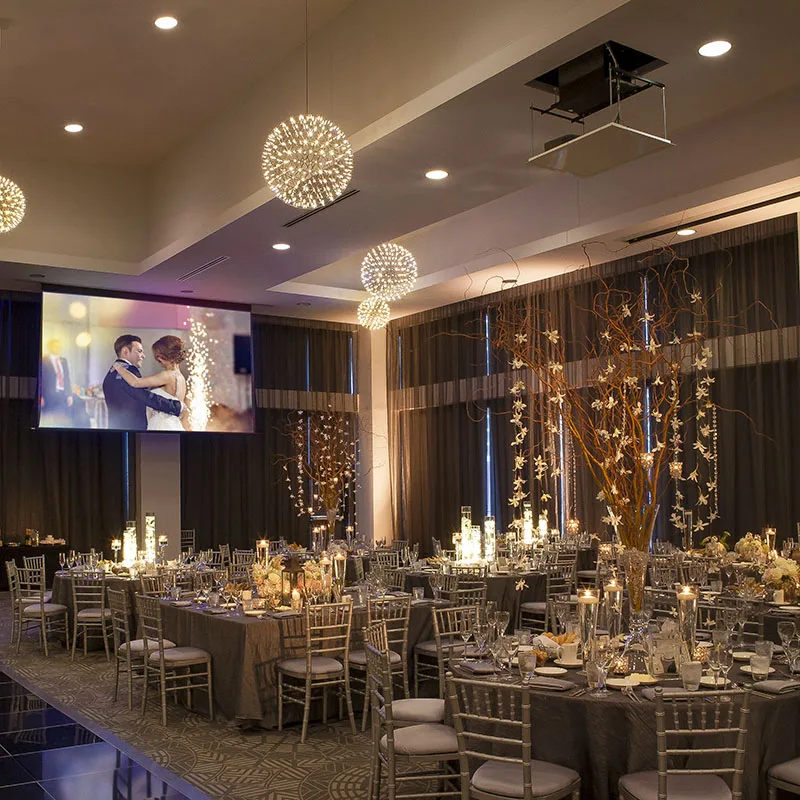 300'' Large Electric Screen/Ultra-Large Motorized Screen/Electric Retractable Screen