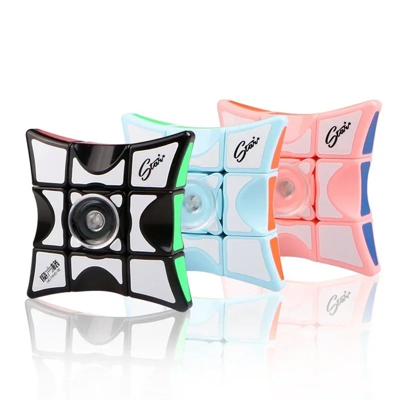 Stress Relief Cube Fidget Spinner 2in1 EDC Spinning Top Relieve Antistresse Novelties Creative Attention And Concentration Kids