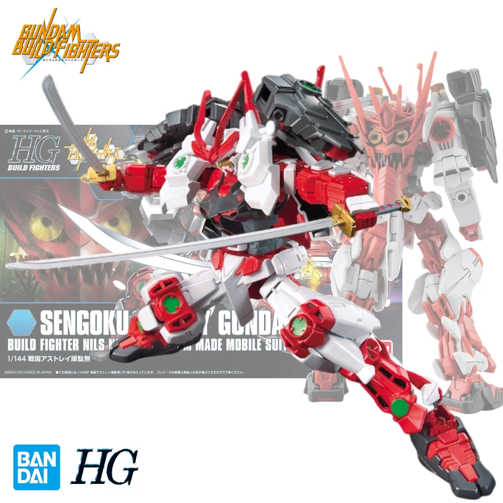 Bandai Genuine Gundam HG 1/144 Sengoku Astray GUNDAM Anime Action Figure Assembly Toys Model Collectibles Decorative Toy Gifts