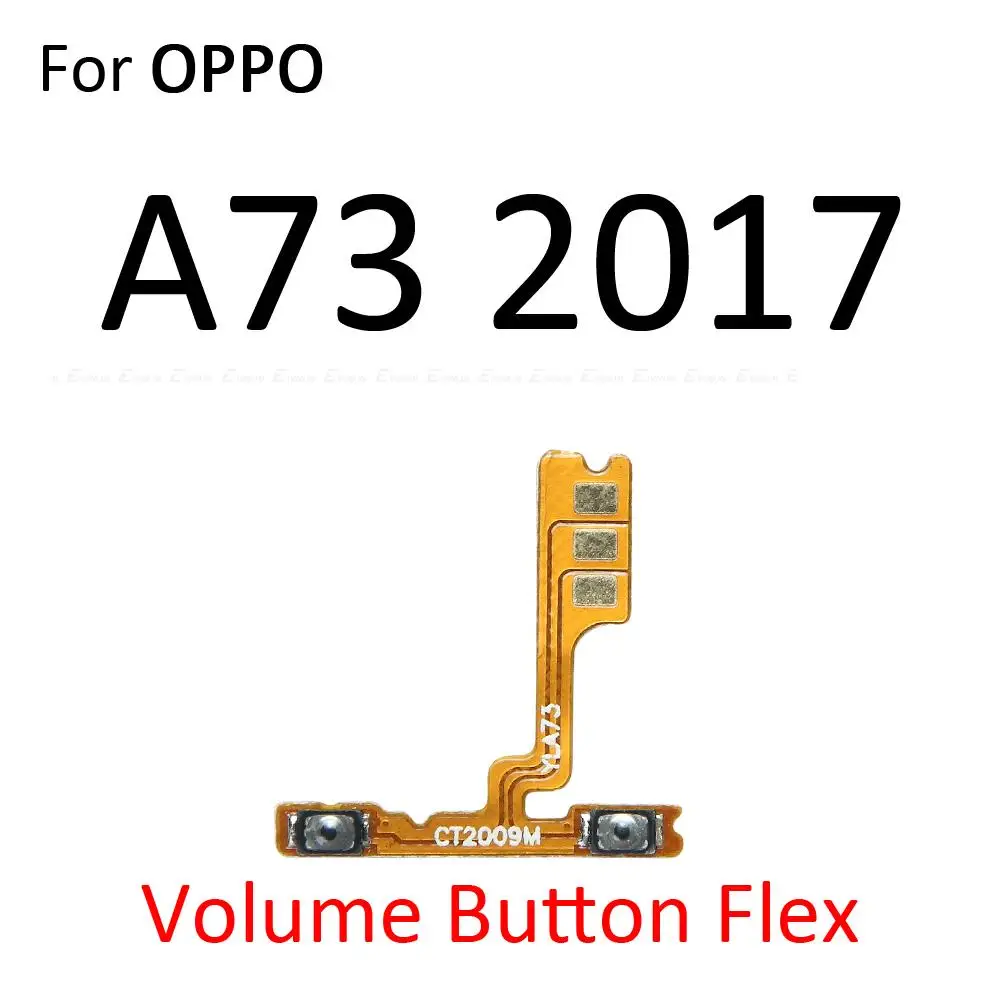 Power ON OFF Mute Switch Control Key Volume Button Flex Cable For OPPO A71 A72 China Global A73 2017 2020 Replacement Parts
