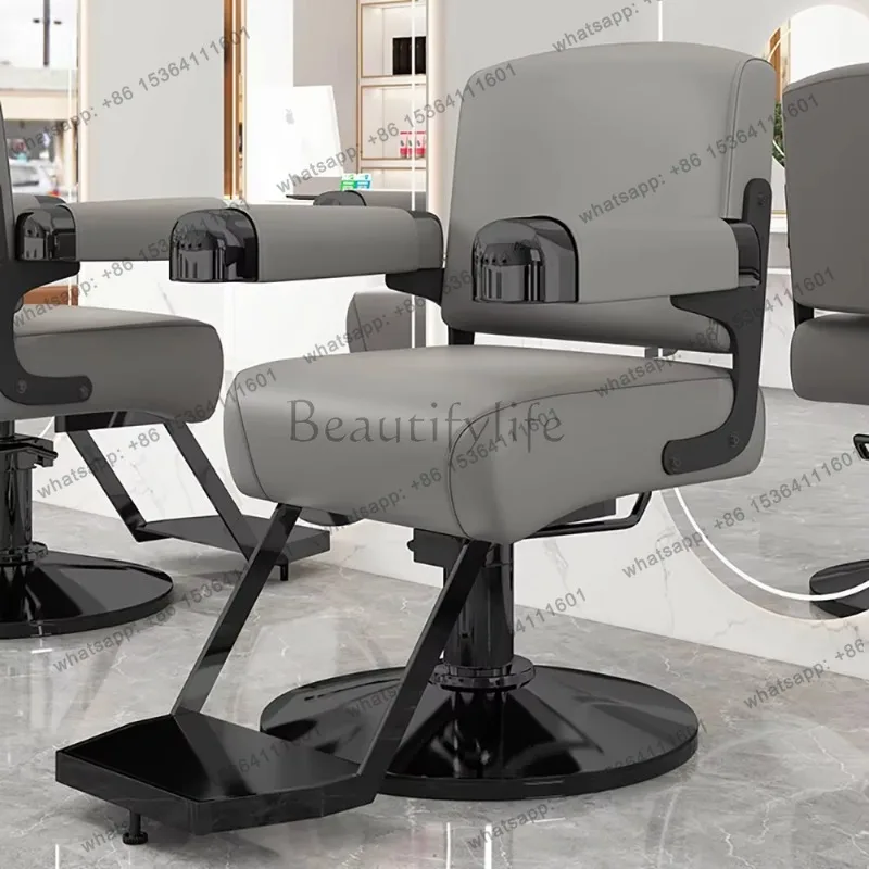 LJY Comfortable Beauty Barber Chair Aesthetic Fashion Delicacy Ergonomic Salon Chair Design Nordic Sandalye Salon Chair