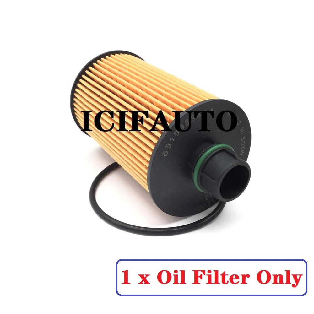 Engine Oil Filter+Fuel Filter for Dodge Ram 1500 3.0L V6 14-17 OE# 68235275AA / 68235275AB / 68235275AC / 68229402AA