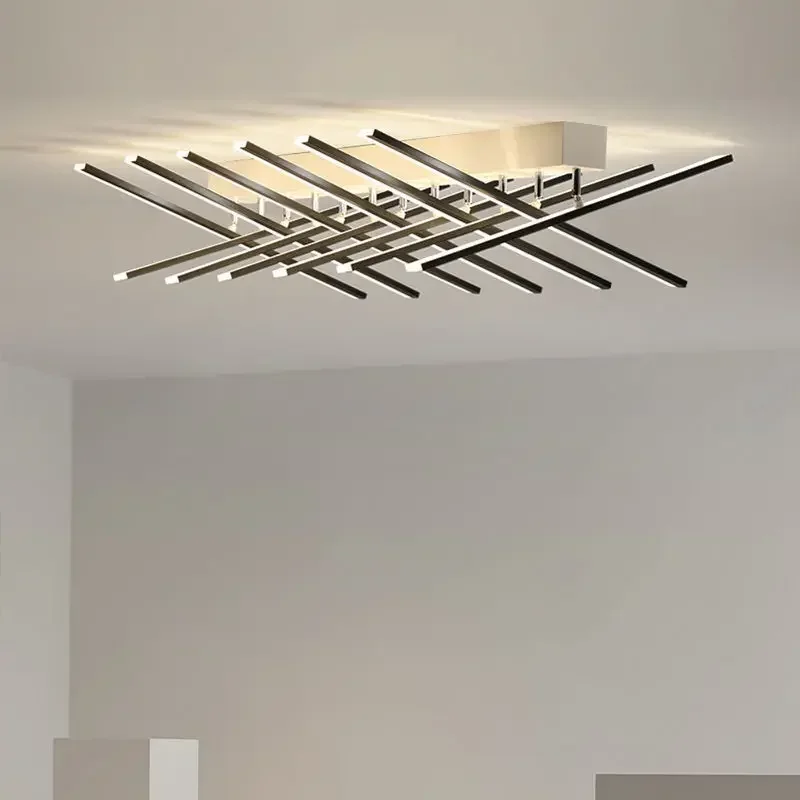 Plafonnier LED au Design Moderne, Luminaire Décoratif d'Nik, Idéal pour une Chambre à Coucher, un Salon, une Salle à Manger, un Bureau ou une Cuisine