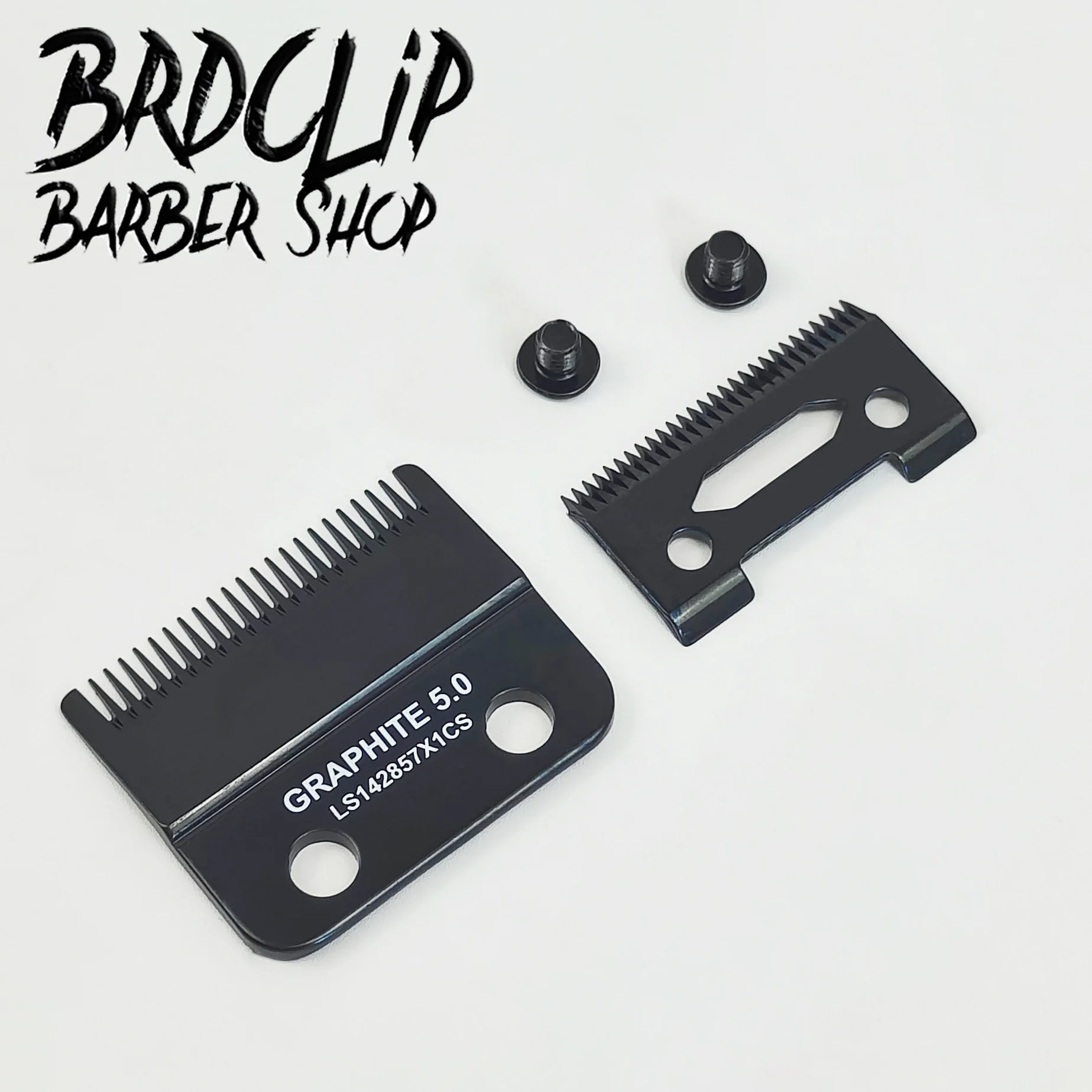 BRDCLIP Professional Carbon Steel DLC Graphene Coated Hair Clipper Blade Rechargeable Hair Clipper Replacement  Head Accessories