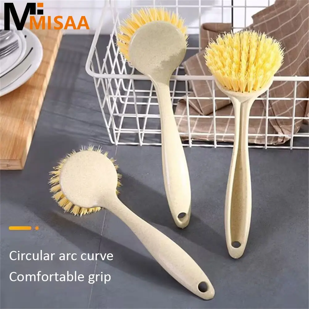 Pot Brush Multipurpose Easy To Grip Solid Innovative Dishwashing Accessories Kitchen Gadgets Durable Save Time Ergonomic