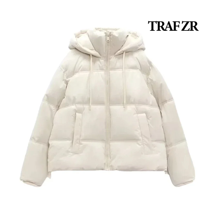 TRAF ZR Winter vrouwen Koude Jas Winterjassen voor Vrouwen 2023 Warme Thermische Parka Vrouw Winterjas Promotie Vrouwelijke Bovenkleding