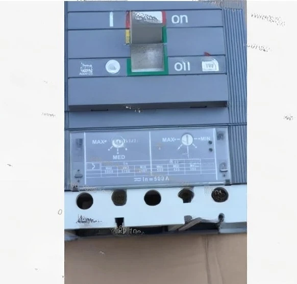 The function package suitable for  molded case circuit breaker S5 500A disassembly is good! Finish 95 new