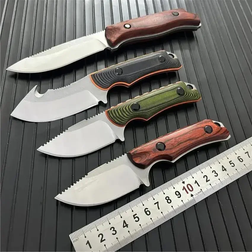 3 Styles 15017/15002/15018 Knves Drop Point Blade G10 Handle Camping Outdoor Survival High Hardness Utility Multi-purpose Knives