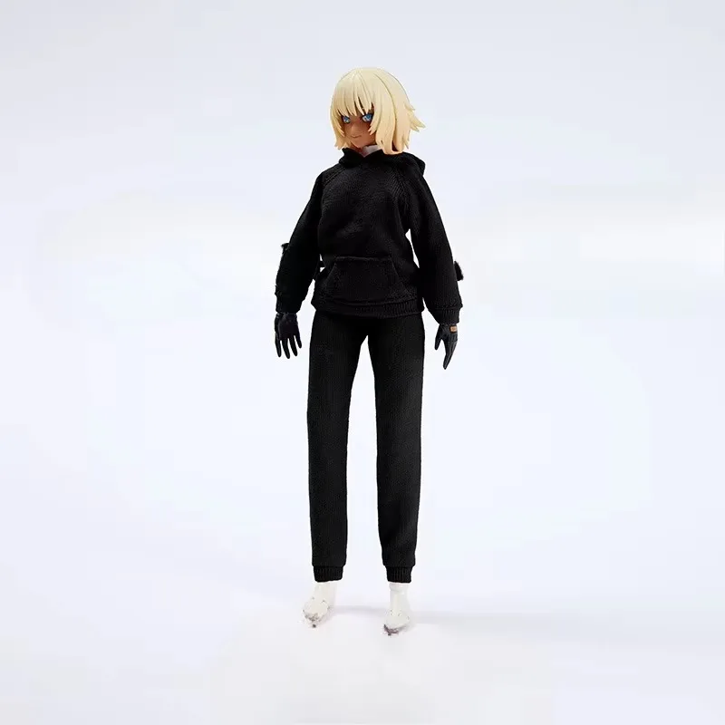 5 色 1/12 スケール固体パーカートップパンツセット兵士服モデル 6 インチアクションフィギュアモデルおもちゃ