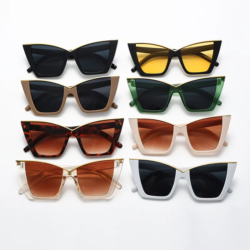 Retro Chic Vintage Eye Sunglasses Fashion Designer Sun Shades Glasses