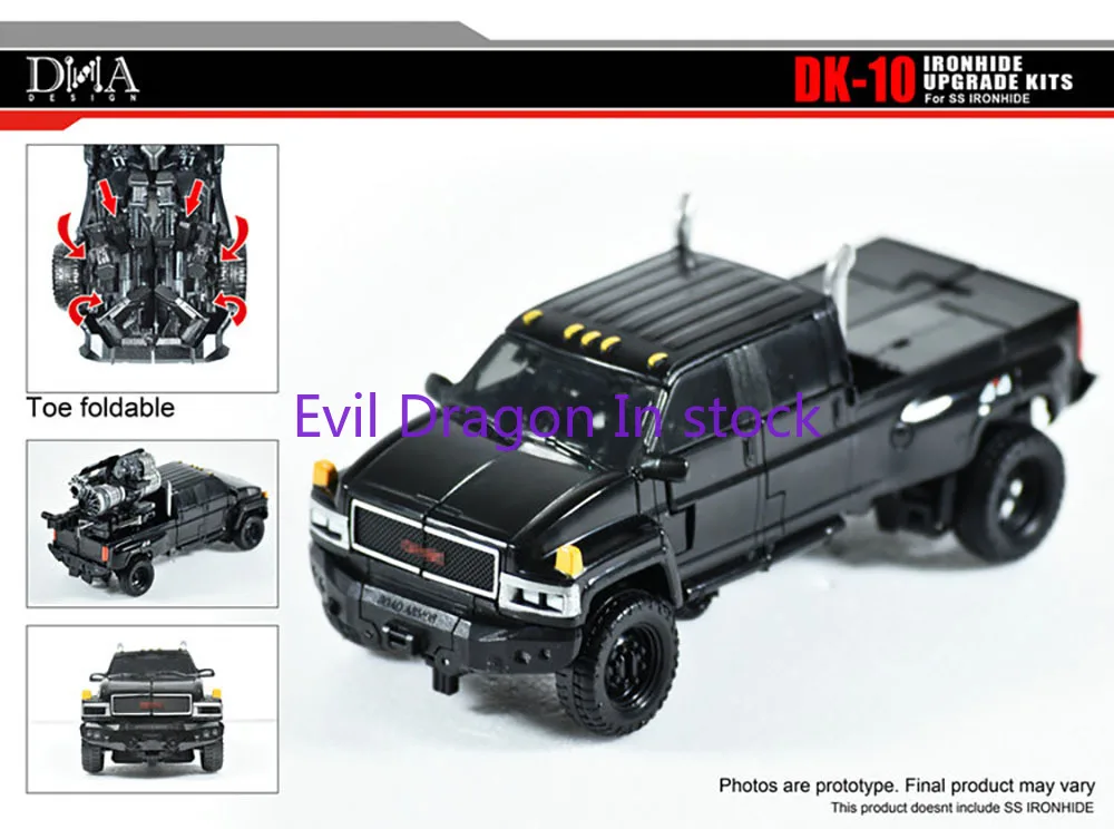 In Stock Transforming Toys DNA Design Upgrade Kit DK-10 DK10 Ironhide SS-14 Action Figure Accessories