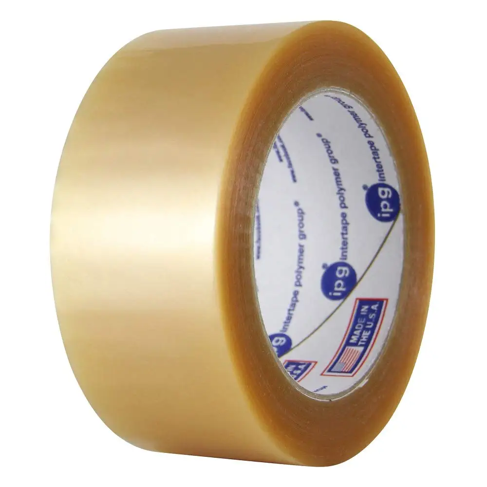 

500 1.9Mil Medium Grade Natural Rubber Carton Sealing Tape, 48mm x 100m, Clear, (36-Pack), N8213