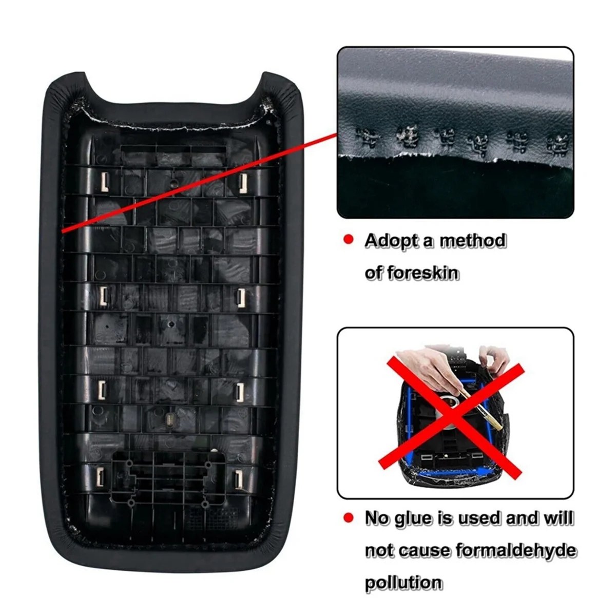 

Better-1VT06DX9AH Car Center Console Armrest Lid for Dodge Charger Chrysler 300