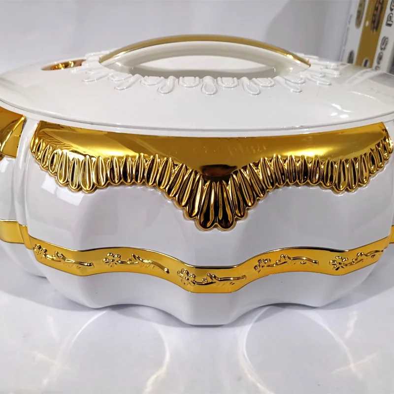 

White Stainless Steel Buffet Casserole Food