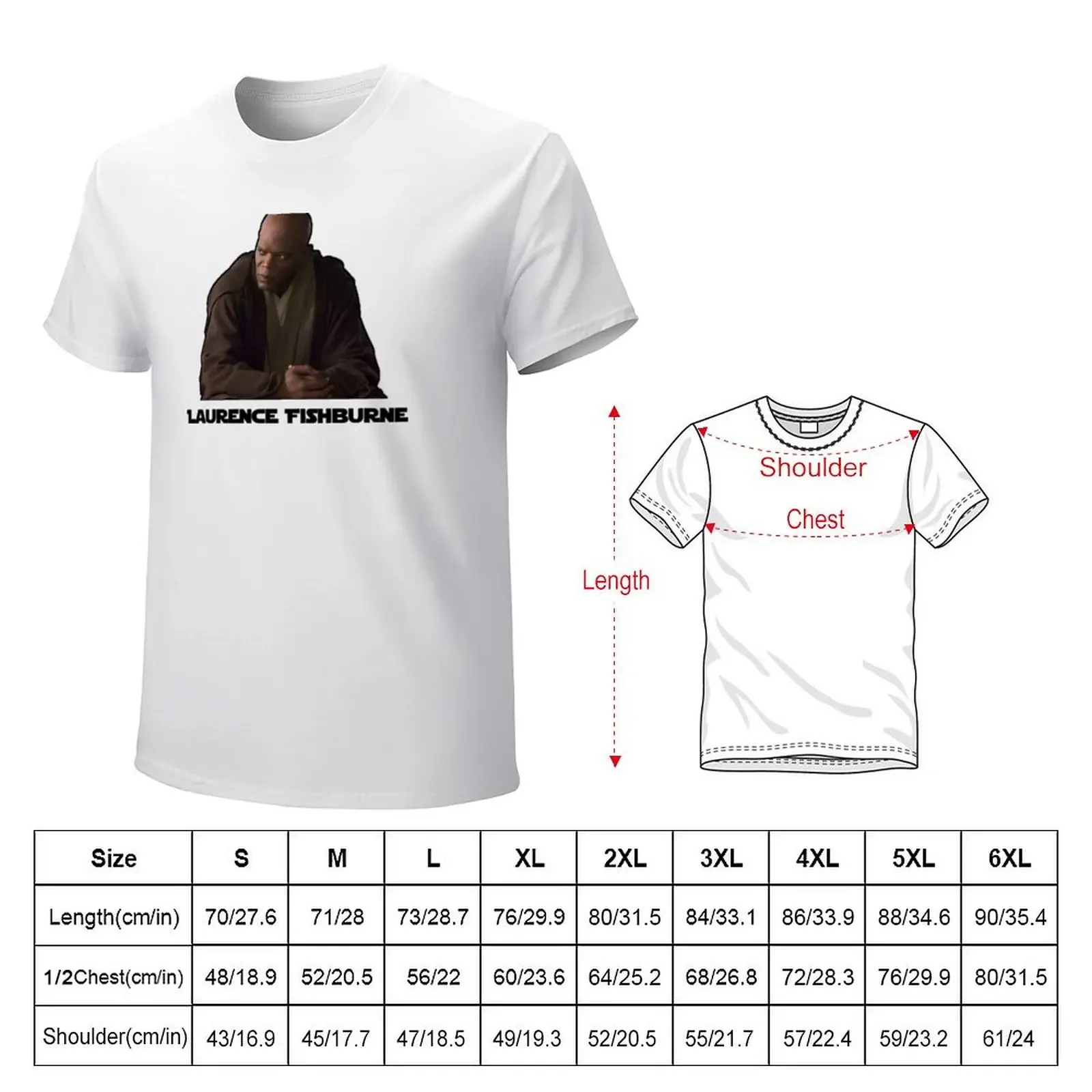 The One and Only, Laurence Fishburne T-shirt plus size tops oversizeds plus sizes men graphic t shirts