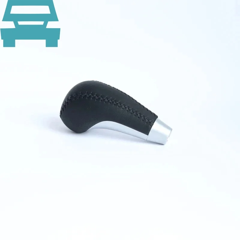 

For Leather-Wrapped Gear Shift Knob for Hyundai I35 2009 Sorento - Shift Lever And Gear Head Replacement Accessory