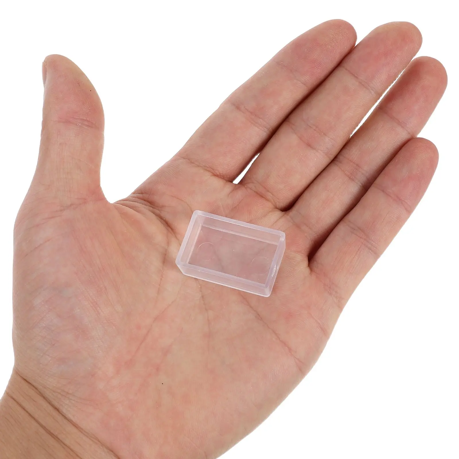 100 空のミニ水彩パンポータブルペイント容器旅行軽量コンパクトサイズ屋外スケッチ用品