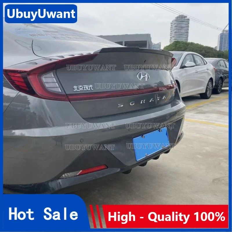 

Задний спойлер для багажника Hyundai SONATA 10 ABS, Аксессуары для автомобилей 2020 2021 2022 2023