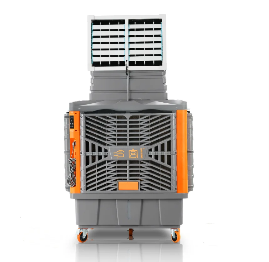 18000 Big Airflow High Efficiency Water Cooling Fan Industrial Evaporative Portable Heavy Duty Desert Factory Warehouse