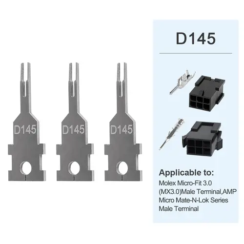 JRready Replacement Tip Kit for Extraction Tool &Terminal Release Tool for Deutsch,AMP/TE,Molex,Delphi,JST,Harting Connectors - Image 9