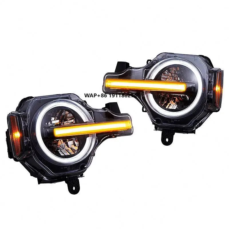 

Headlamp Turn Light With DRL LED Headlight for Bronco 2021 2022 2023