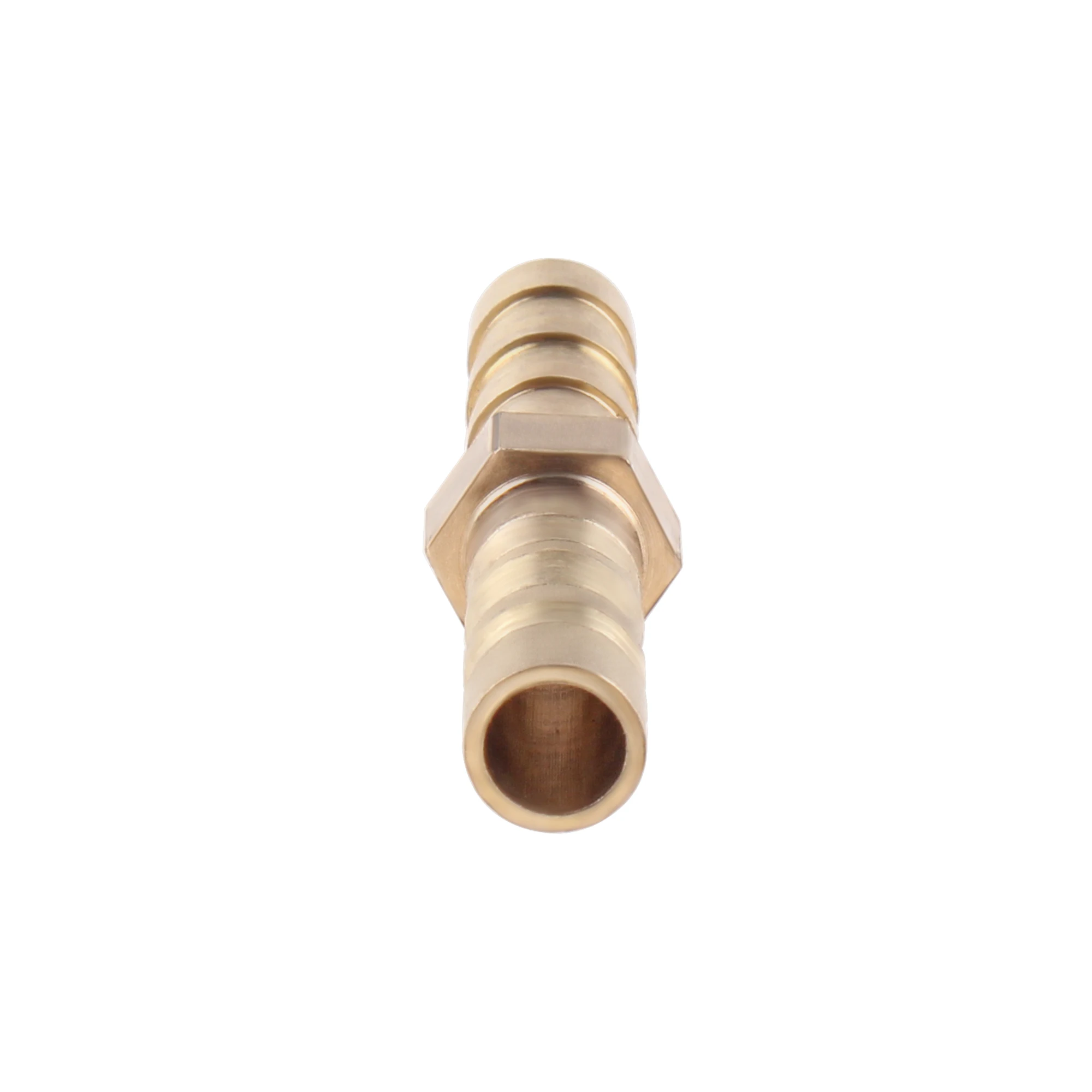 1PC Brass Barb Pipe Fitting 2 Way Straight Connector For 6mm 8mm 10mm 12mm 16mm 19mm Hose Copper Pagoda Water Tube Fittings