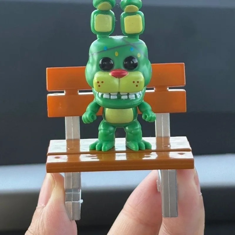Cinco Noites At Freddys Série Figura Figuras de Brinquedo de Ação Springtrap Decoração de Mesa Bonito Dos Desenhos Animados Meninos Meninas Crianças Presente de Aniversário
