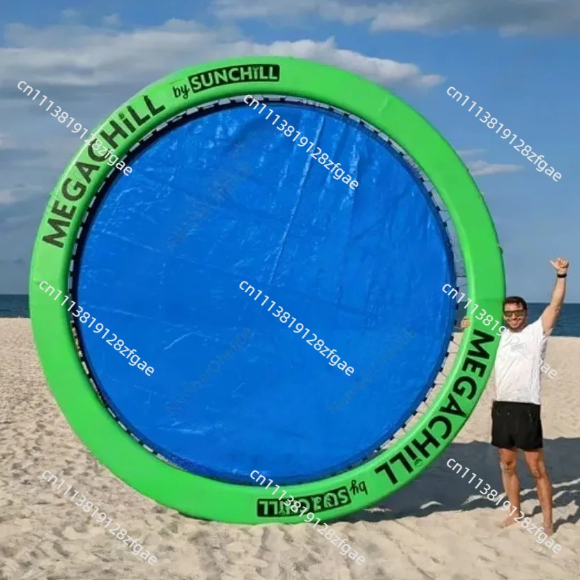 Independent Station Fun Floating Inflatable Circle Summer Pool 4m custom made