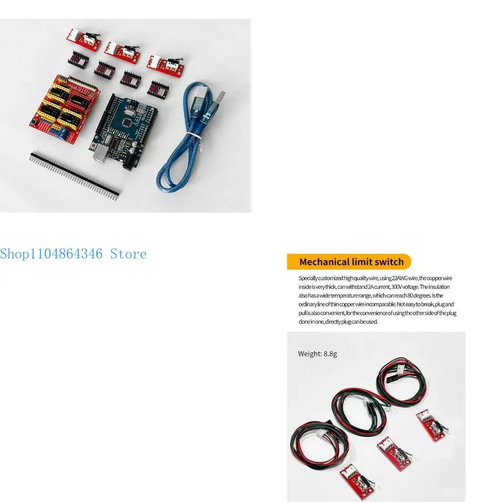 

5ASD NEMA17 Шаповый двигатель 42 Двигатель+CNC Shield Грейвинг-машина ПРИНТЕР-ПРИНТЕР-