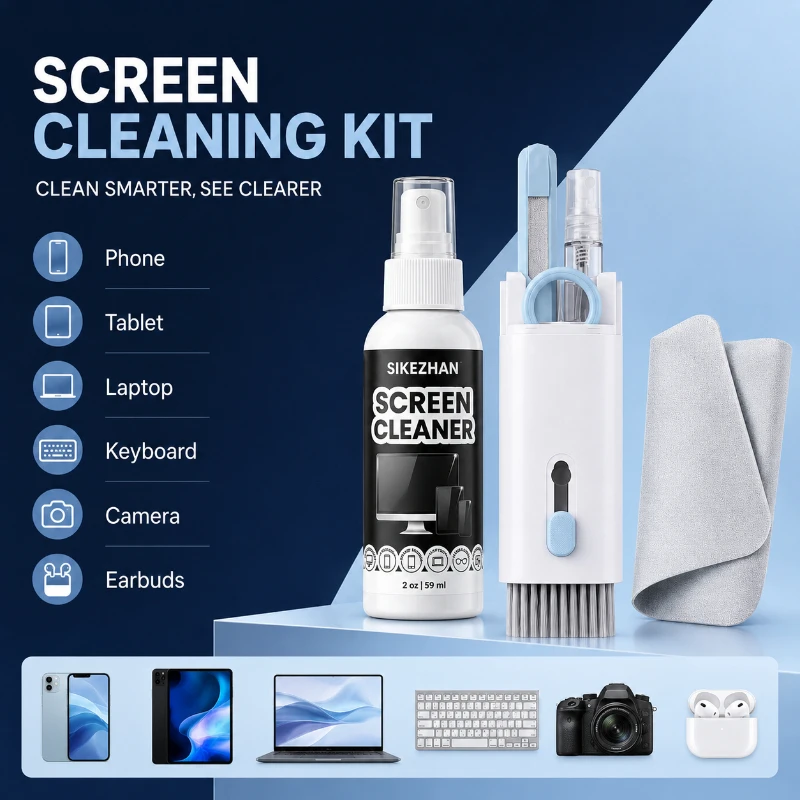 SIKEZHAN 2oz Screen Cleaner Sp - Monitor Cleaning Kit 评论和价格