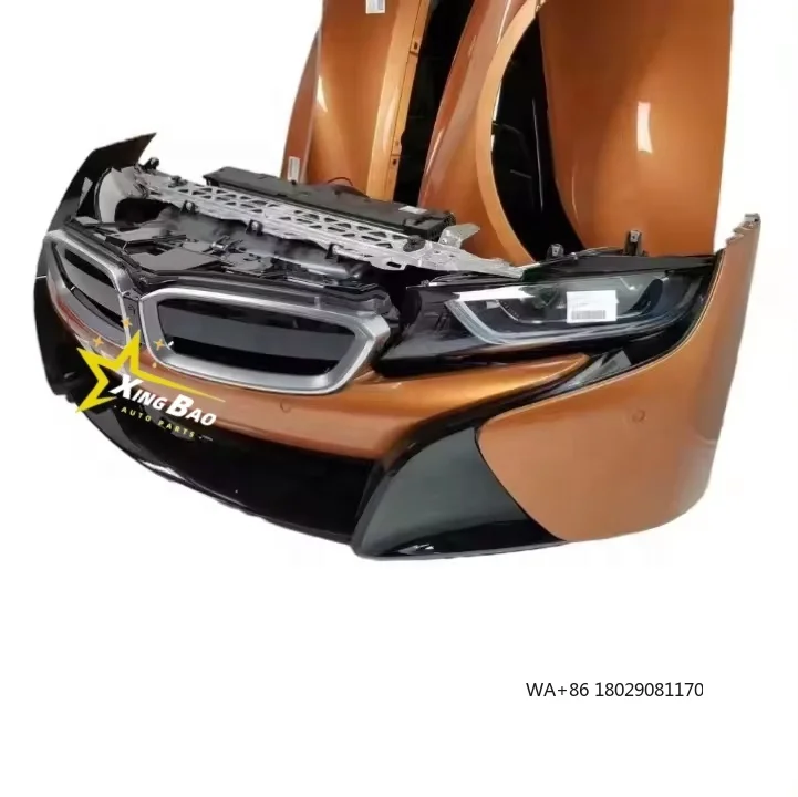 

Original Used Car Bumper Front Bumper Assembly With Headlight Assembly for BMW I8 Car Bumpers Accessories
