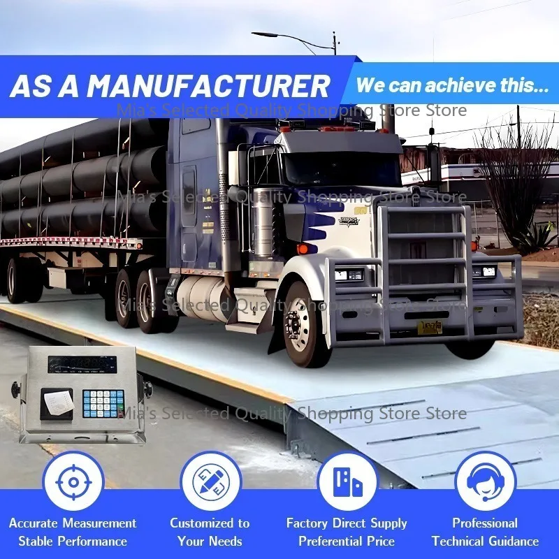 120ton  High Quality Heavy-Duty Truck Scales Popular Truck Scale with High Accuracy Weighing Bridge Competitive Price